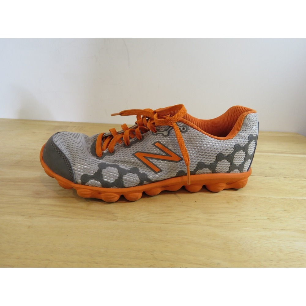 New Balance IONIX Boys Size 7 Athletic Orange Grey 3090 Running Athletic Shoes - Picture 14 of 16